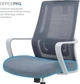Кресло компьютерное офисное эргономичное OfficePro Harmony OC310-G-G-G Gray - изображение 10