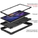 Протиударний чохол з обертальною 360° підставкою на планшет Samsung Galaxy Tab A8 10.5" SM-X200 SM-X205 Синій - зображення 4