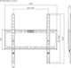 Настенное крепление для телевизора Brateck KL37-44F 32-55" - изображение 10
