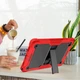 Протиударний чохол з підставкою Shockprof Capsule на Samsung Galaxy Tab A8 10.5" SM-X200 SM-X205 Червоний - зображення 7