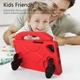 Противоударный детский чехол EVA Kids Like с подставкой на Samsung Galaxy Tab A7 Lite 8.7" T220 T225 Красный - изображение 6