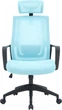 Кресло компьютерное офисное эргономичное OfficePro Harmony OC310-B-BL-BL Black/Blue - изображение 2