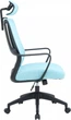 Кресло компьютерное офисное эргономичное OfficePro Harmony OC310-B-BL-BL Black/Blue - изображение 5