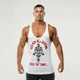Спортивна чоловіча майка Golds Gym Muscle Joe Vest Sn99 - White Red XXL - зображення 1
