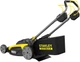 Газонокосилка аккумуляторная самоходная бесщеточная Stanley FatMax 20 В, 4 Ач, ширина кошения 51 см, высота кошения 25-57 мм, травосборник 40 л SFMCMWS251M - изображение 2
