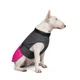 Попона Pet Fashion «Roy» для собак, размер 4XL, малиново-сірий - зображення 2