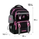 Шкільний набір 5 в 1 Kite Education Kuromi SET_HK25-1022M (рюкзак, пенал, сумка, пляшечка, папка) - изображение 3