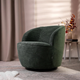 Крісло поворотне Homla SVINGEN FASO 65.5 x 77 x 69 см Green (5906496719332) - зображення 7
