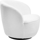 Крісло поворотне Homla SVINGEN FASO 65.5 x 77 x 69 см White (5906496719325) - зображення 3