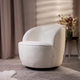 Крісло поворотне Homla SVINGEN FASO 65.5 x 77 x 69 см White (5906496719325) - зображення 7