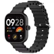 Силиконовый ремешок Primo Ocean для часов Xiaomi Redmi Watch 5 / Xiaomi Smart Band 9 Pro - Black - изображение 3