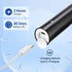 Перезаряжаемая электрическая зубная щетка с 4 сменными насадками, USB-перезарядка, таймер. Розовая - изображение 9