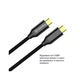 Дата кабель USB-C to USB-C 1.0m USB3.2 (20Gbps 4K PD100W) Gen2 5А black ColorWay (CW-CBPDCC062-BK) - зображення 11
