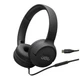 Наушники JBL Tune 520C USB-C Black (JBLT520CBLK) - изображение 1