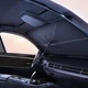 Солнцезащитный зонт для авто лобового стекла автомобиля зонтик шторка защитная от солнца Черный - изображение 2