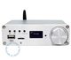 Усилитель двухканальный BRZHIFI Audio C40 Hi-Fi 130x2 Вт на базе TPA3250 и ЦАП ES9023 - поддержка Bluetooth и пульта управления Цвет Металлик - изображение 4
