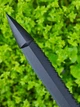 Нескладний ніж Cold Steel FGX Wasp Fixed Blade Knife 7in Serrated Black Dagger нож для hitman ,для самооборони (CS-92FMA) - зображення 7
