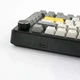 Клавиатура проводная, механическая AJAZZ AK820 MAX HE Magnetic Switch, RGB подсветка с поддержкой HOT-SWAP+наклейки укр. рус., черная с желтым - изображение 9