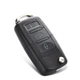 Корпус ключа для Volkswagen Jetta Golf Passat Polo Skoda Seat на 3 кнопки KEYYOU - изображение 2