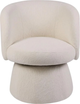 Fotel tapicerowany Homla CONFORT 70 x 75.5 x 80 cm Ecru (5906496741043) - obraz 2