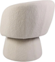 Fotel tapicerowany Homla CONFORT 70 x 75.5 x 80 cm Ecru (5906496741043) - obraz 3