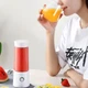 Портативна пляшка блендер для смузі Juicing Cup BSY002 з пластику 400 мл від USB Біла (127-14-16425) - зображення 4