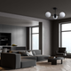 Підвісний світильник Light Prestige Roma 3 3 x E14 чорний (LP-1345/3P BK) - зображення 2