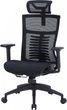 Крісло комп'ютерне офісне ергономічне OfficePro Balance OC620-B-B-B Black - зображення 1