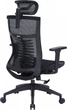 Крісло комп'ютерне офісне ергономічне OfficePro Balance OC620-B-B-B Black - зображення 4