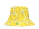 Двостороння панамка Fashion P0039-Y 56-58 Чорний \ Жовтий - изображение 1