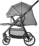 Прогулянкова коляска Kidnort Sjölejon Сіра (5902983624158) - зображення 7
