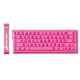 Механическая игровая клавиатура Attack Shark X68 HE Rapid Trigger 68% (RGB) Розовая - изображение 1