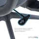 Крісло комп'ютерне офісне ергономічне OfficePro Balance OC620-B-DG-DG Black/Dark Gray - зображення 10