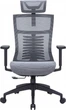 Крісло комп'ютерне офісне ергономічне OfficePro Balance OC620-B-DG-DG Black/Dark Gray - зображення 2