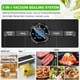 Вакуумный упаковщик еды с пакетами Vakuum Sealer AP-22. Два двигателя (компрессора). Максимальная комплектация. - изображение 6