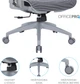Кресло компьютерное офисное эргономичное OfficePro Balance OC620-G-DG-DG Gray/Dark Gray - изображение 12