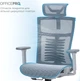 Кресло компьютерное офисное эргономичное OfficePro Balance OC620-G-DG-DG Gray/Dark Gray - изображение 14