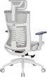 Кресло компьютерное офисное эргономичное Officepro Balance OC620-W-LG-LG White/Light Gray - изображение 4
