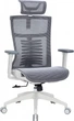 Кресло компьютерное офисное эргономичное OfficePro Balance OC620-W-DG-DG White/Dark Gray - изображение 6