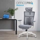 Кресло компьютерное офисное эргономичное OfficePro Balance OC620-W-DG-DG White/Dark Gray - изображение 13