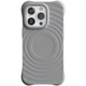 Чохол-накладка TPU Orbit об'ємний 3D дизайн із MagSafe для Apple iPhone 14 Pro Max Dark Grey - зображення 1