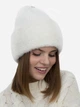Шапка женская Malisa Даяна 15-1595-AL-95 58-60 Молочная (ROZ6501091981) - изображение 2
