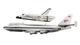 Zestaw klocków LEGO Icons Shuttle Carrier Aircraft 2417 elementów (10360) - obraz 4