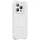 Чохол-накладка TPU Orbit об'ємний 3D дизайн із MagSafe для Apple iPhone 14 Pro Max White - зображення 2