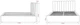 Двуспальная кровать Smart Tramonto Lite 160х200 см Lili 06 Бежевая (33410011-06) - изображение 7