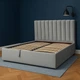Двуспальная кровать Smart Tramonto 180х200 см с подъемным механизмом Lili 94 Серая (334100111-94180) - изображение 2