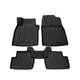 Коврики в салон Audi A4 B5 1994-2001, с бортом, полиуретан, 5шт, Stingray, 5030095 - изображение 1