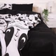 Комплект постельного белья Mirson Двуспальный 175х210 см 17-4850 Panda Бязь (2200009584640) - изображение 4