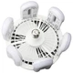 Стельова люстра-вентилятор Ceiling Fan LK-67 з LED-підсвіткою, 6 ламп E27, пульт ДУ, 60 Вт — для кухні, спальні, вітальні - зображення 6