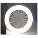Стельова люстра-вентилятор Ceiling Fan LK-66 з LED-підсвіткою, пульт ДК, Е27, циркуляція повітря 2 м — стильне рішення для дому та офісу - зображення 6
